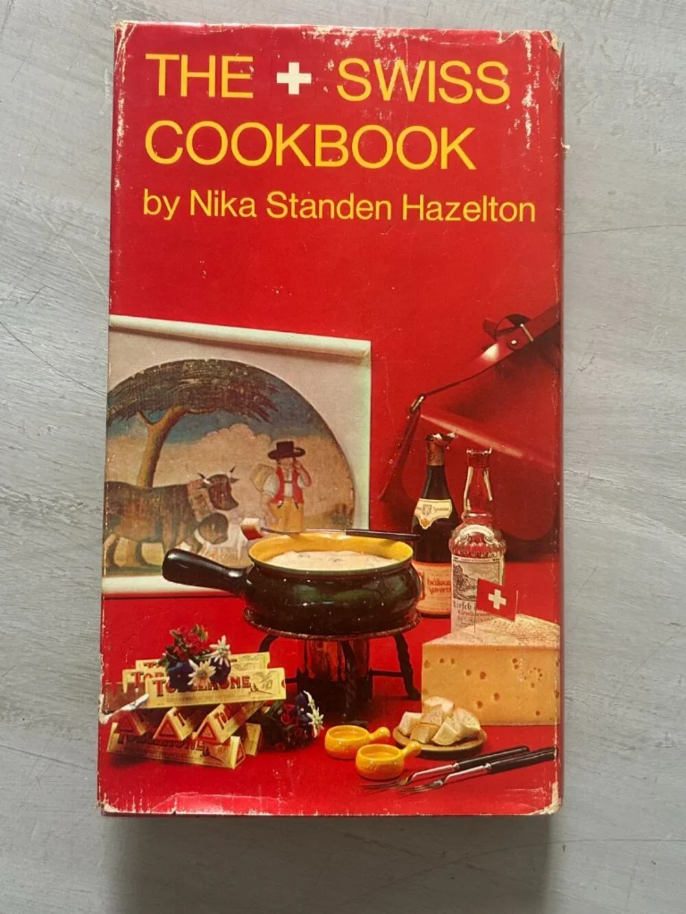 Vintage 1967 The Swiss Cookbook First Edition Hardcover  Nika Standen Hazelton